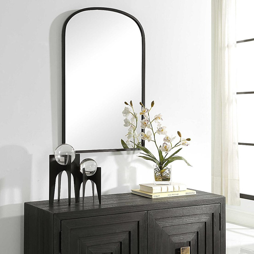 Aydyn Arched Mirror - Black Keiichi 3