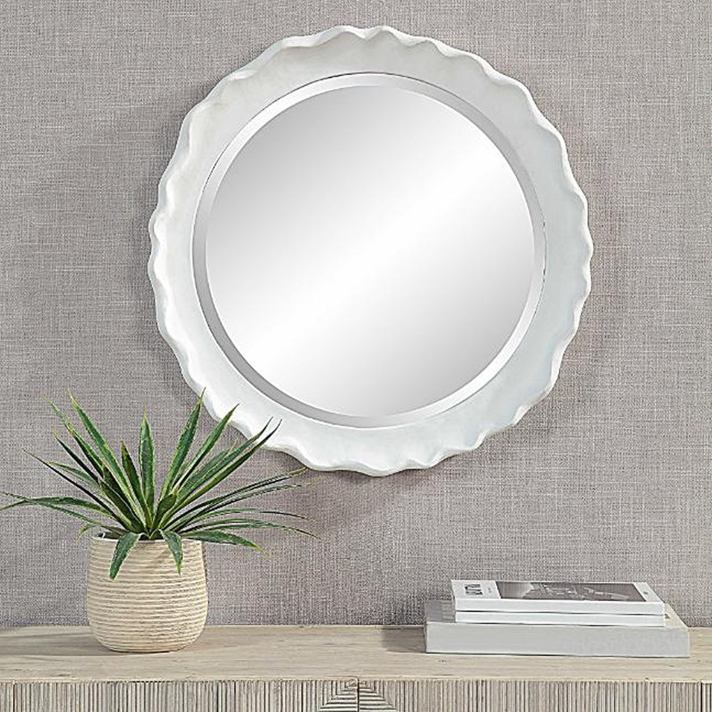 Frill Round Mirror Keiichi 2