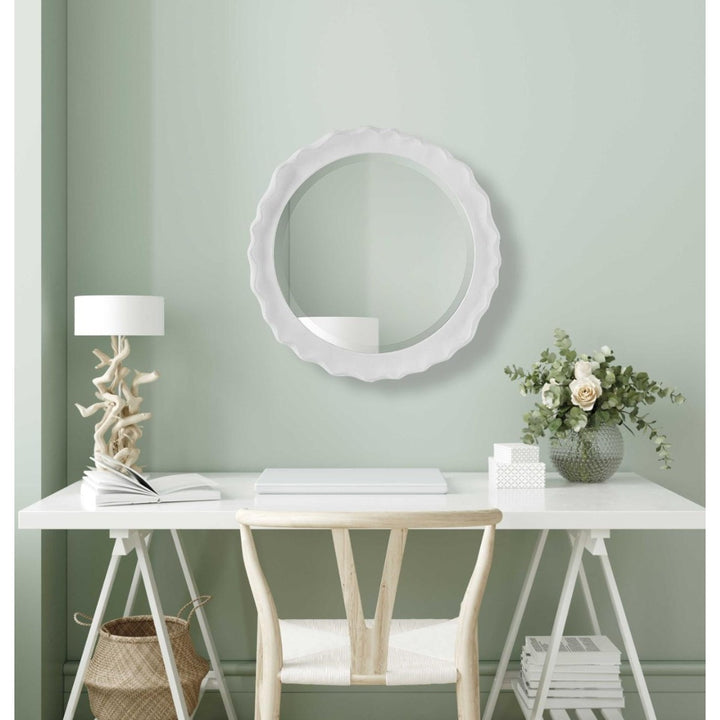 Frill Round Mirror Keiichi 3