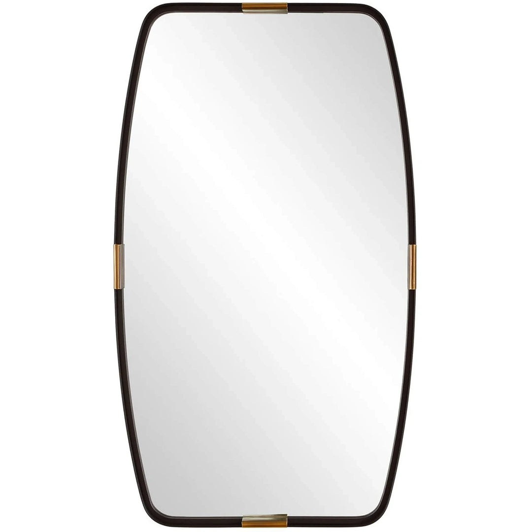 Draken Mirror - Dark Bronze & Gold