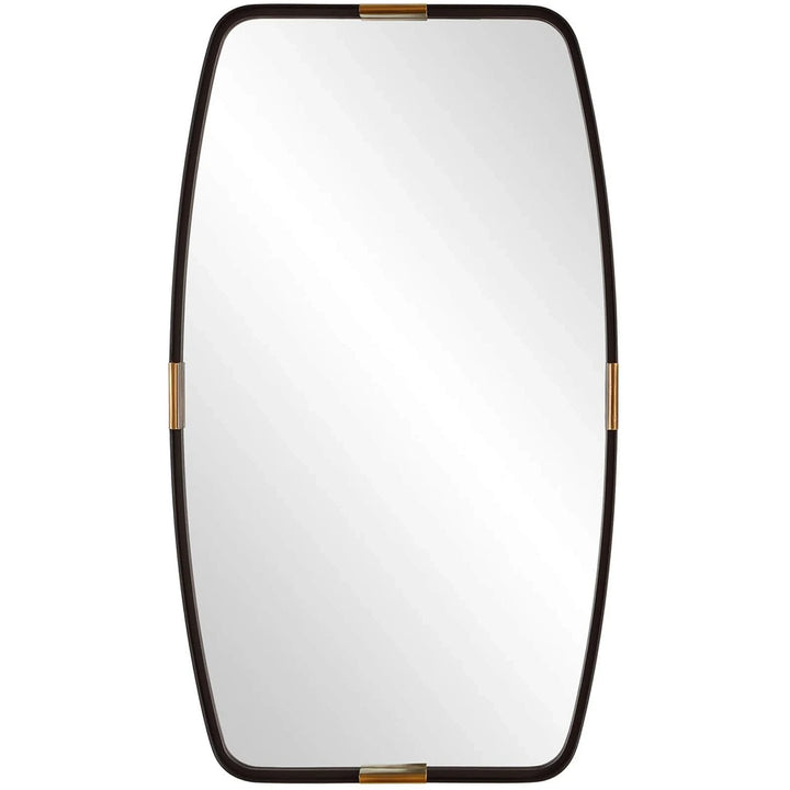 Draken Mirror - Dark Bronze & Gold