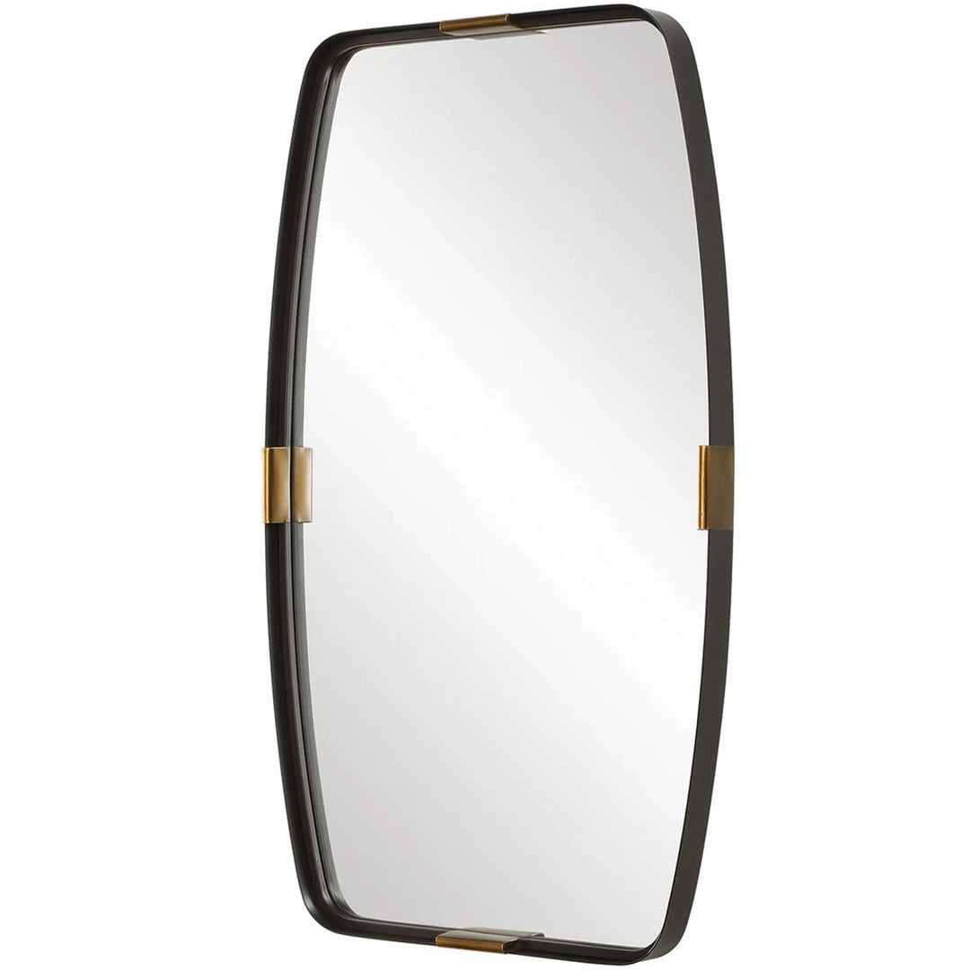 Draken Mirror - Dark Bronze & Gold