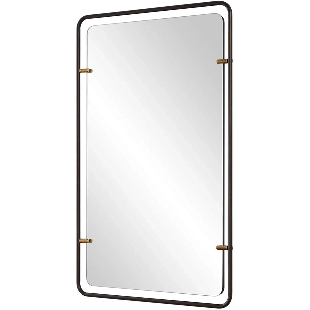 Triton Mirror - Aged Bronze