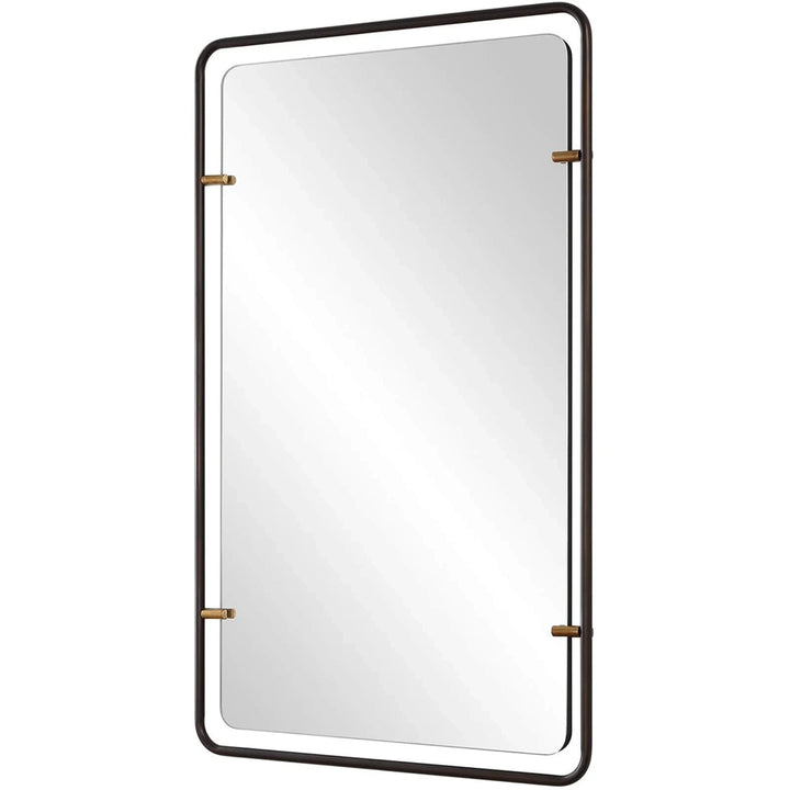 Triton Mirror - Aged Bronze