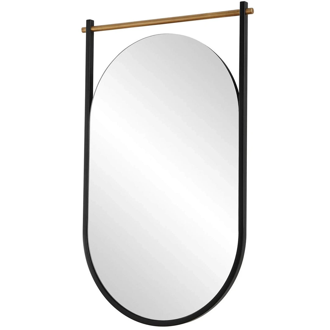 Delmar Mirror - Black & Gold