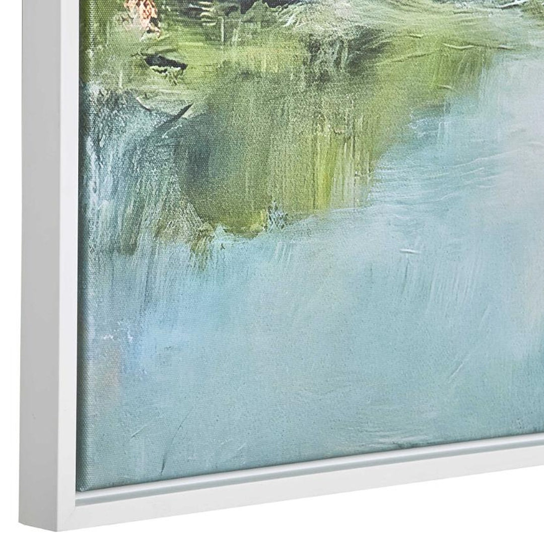 The River Glows Framed Canvas Keiichi 5