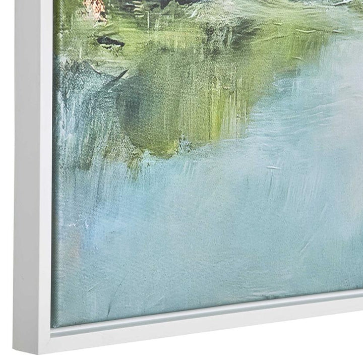 The River Glows Framed Canvas Keiichi 5
