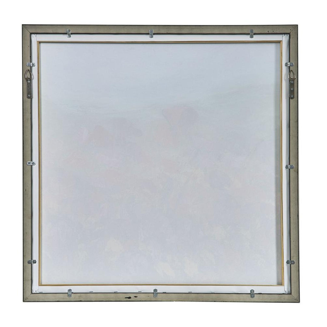 Red Poppy Framed Canvas Keiichi 5