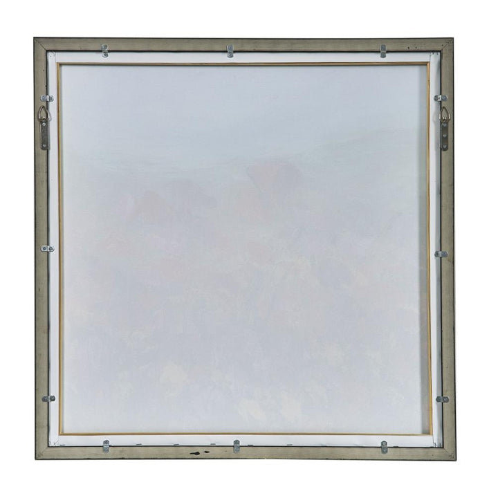 Red Poppy Framed Canvas Keiichi 5