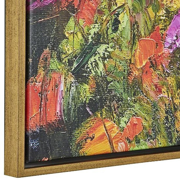 Red Poppy Framed Canvas Keiichi 6