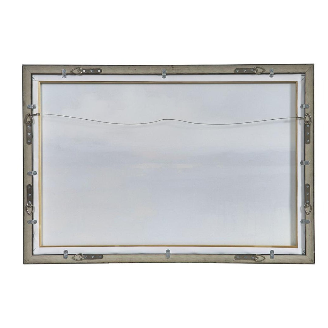 Sunset Over Calm Water Framed Canvas Keiichi 5