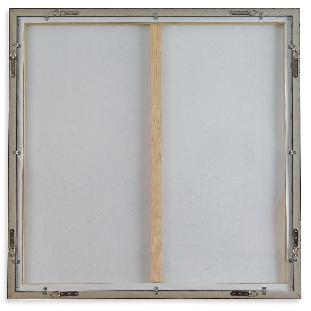 Jardins Rose Framed Canvas Keiichi 4