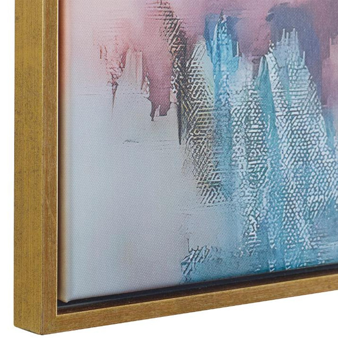 Jardins Rose Framed Canvas Keiichi 5