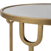 Keiichi Ula Side Table Brass