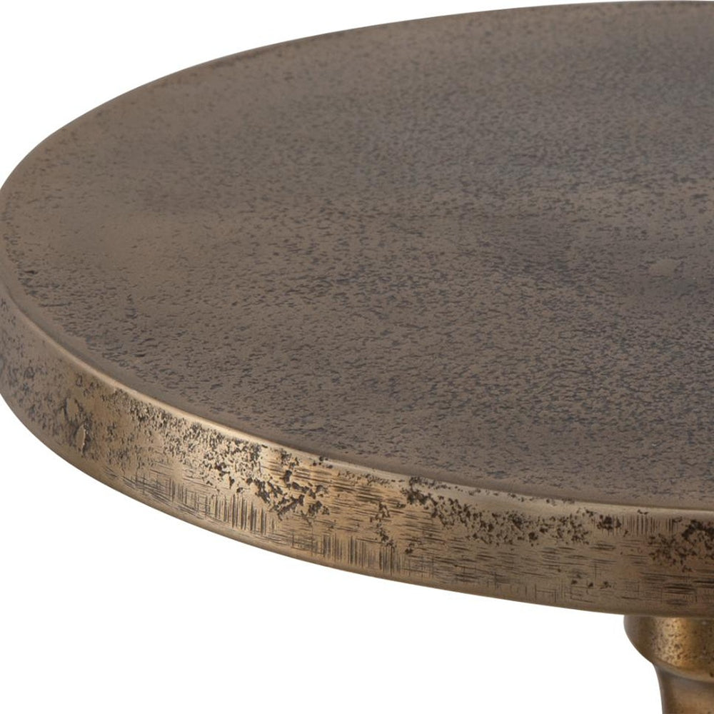 Turner Drinks Table - Brass Finish Keiichi 2
