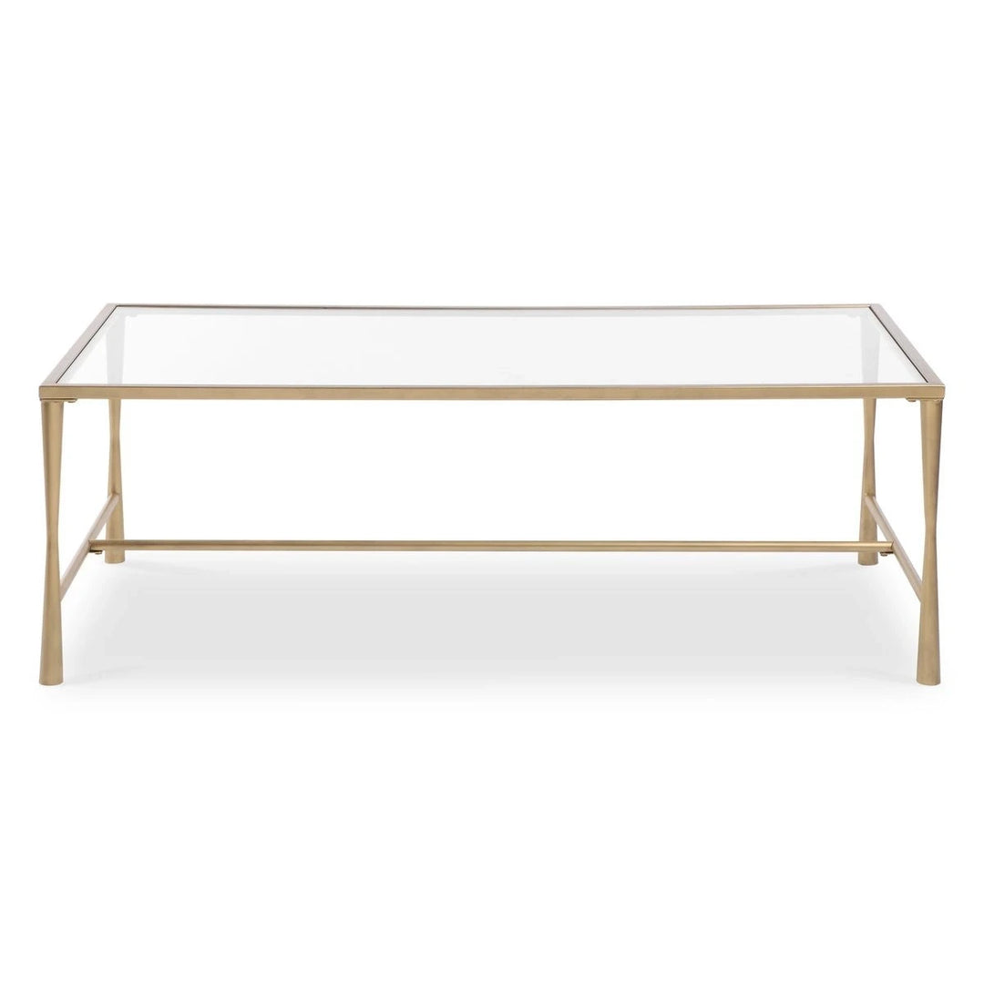Isabella Antique Gold Coffee Table