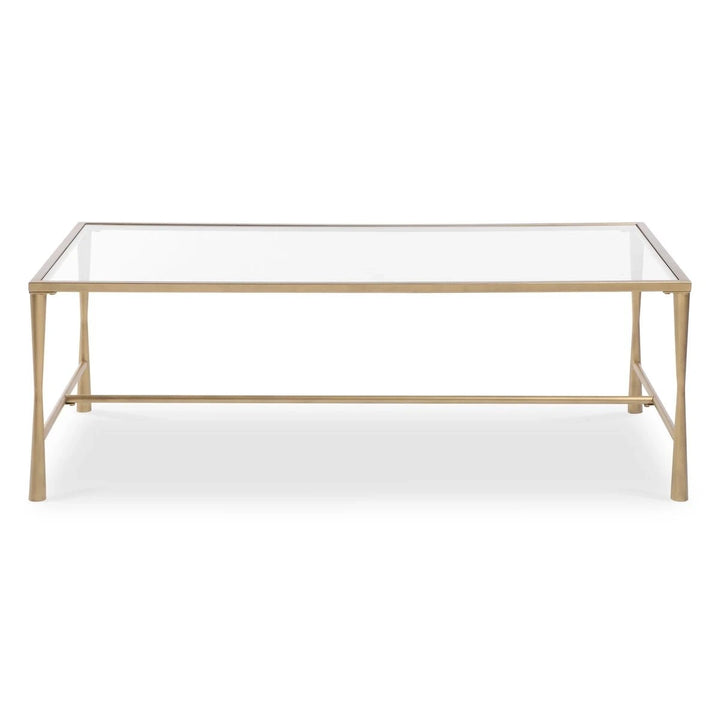 Isabella Antique Gold Coffee Table