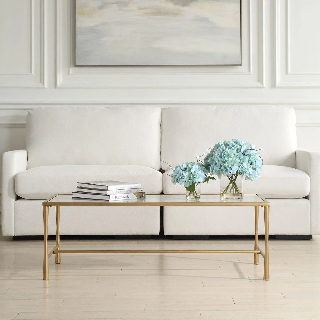 Isabella Antique Gold Coffee Table
