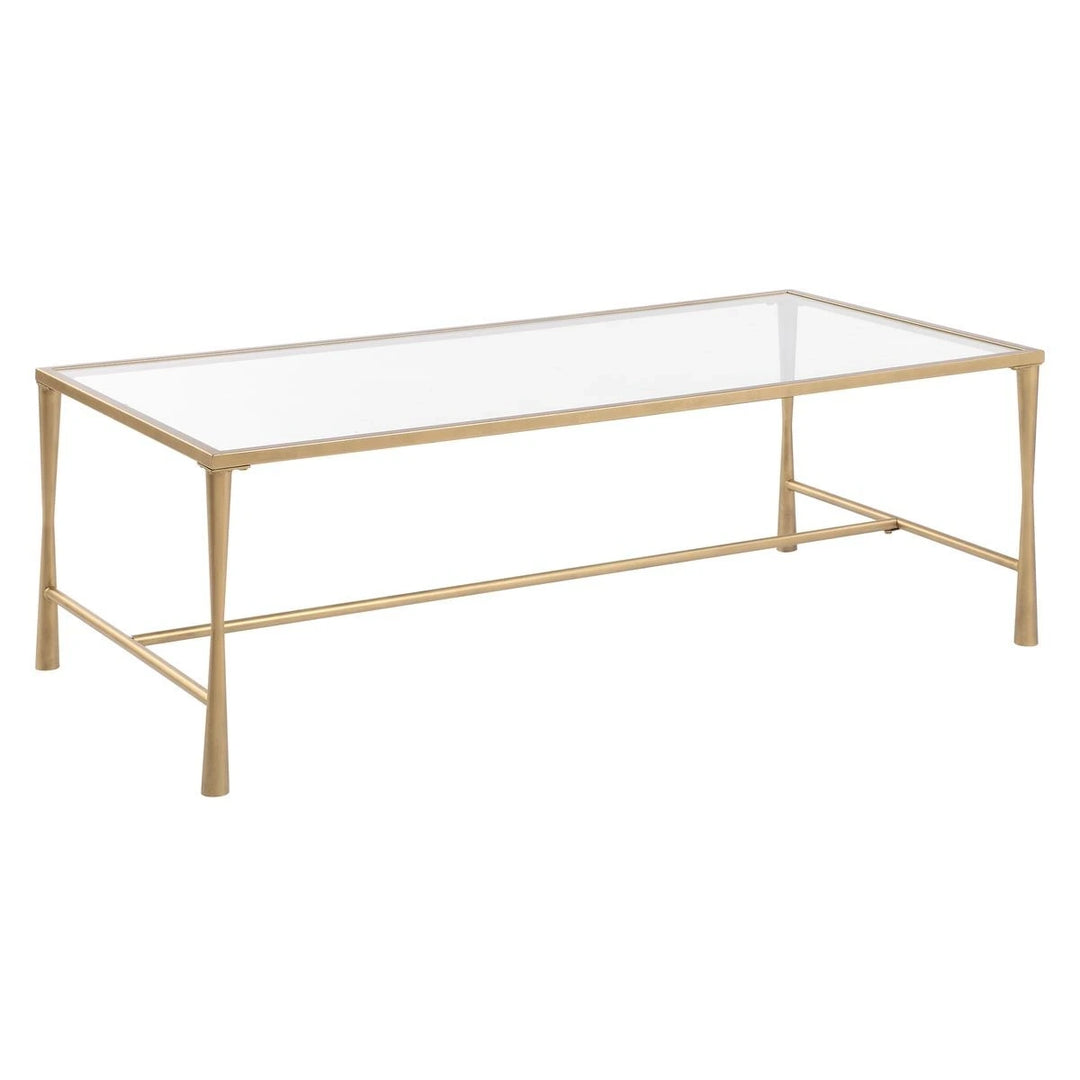 Isabella Antique Gold Coffee Table