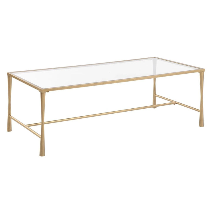 Isabella Antique Gold Coffee Table
