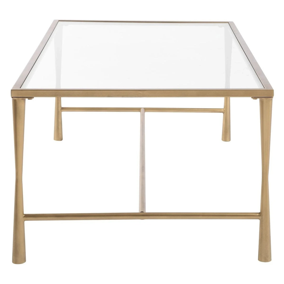 Isabella Antique Gold Coffee Table