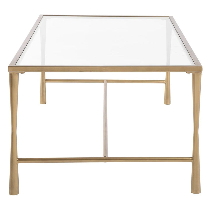 Isabella Antique Gold Coffee Table
