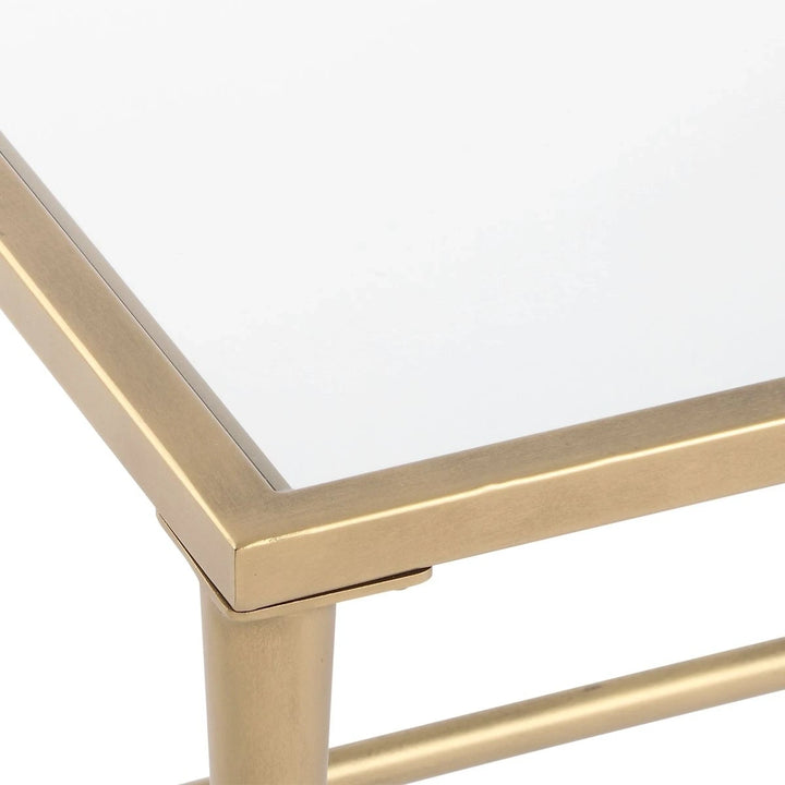 Isabella Antique Gold Coffee Table