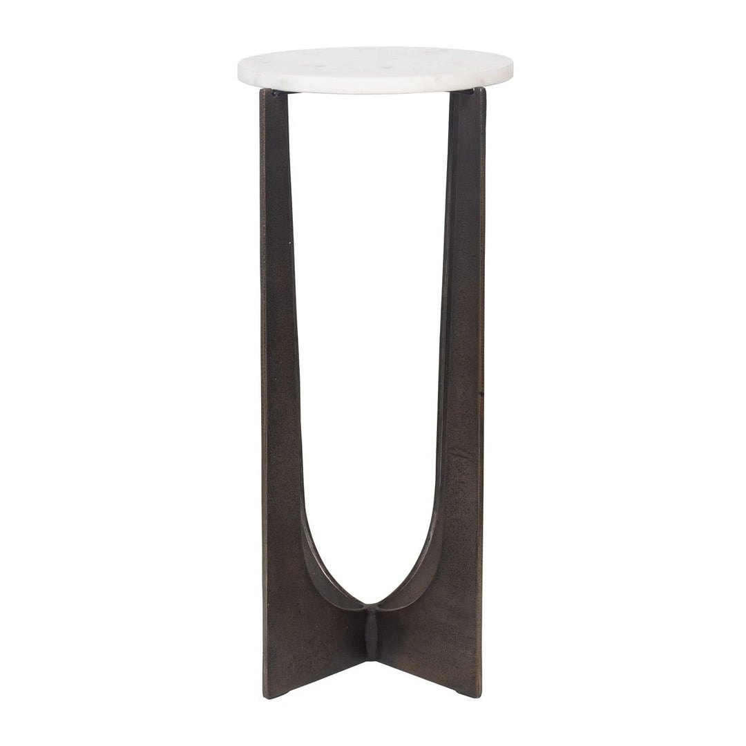Rhys Marble Accent Table