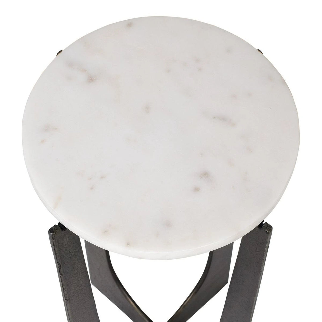 Rhys Marble Accent Table