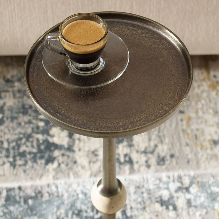 Arthur Dark Bronze Side Table