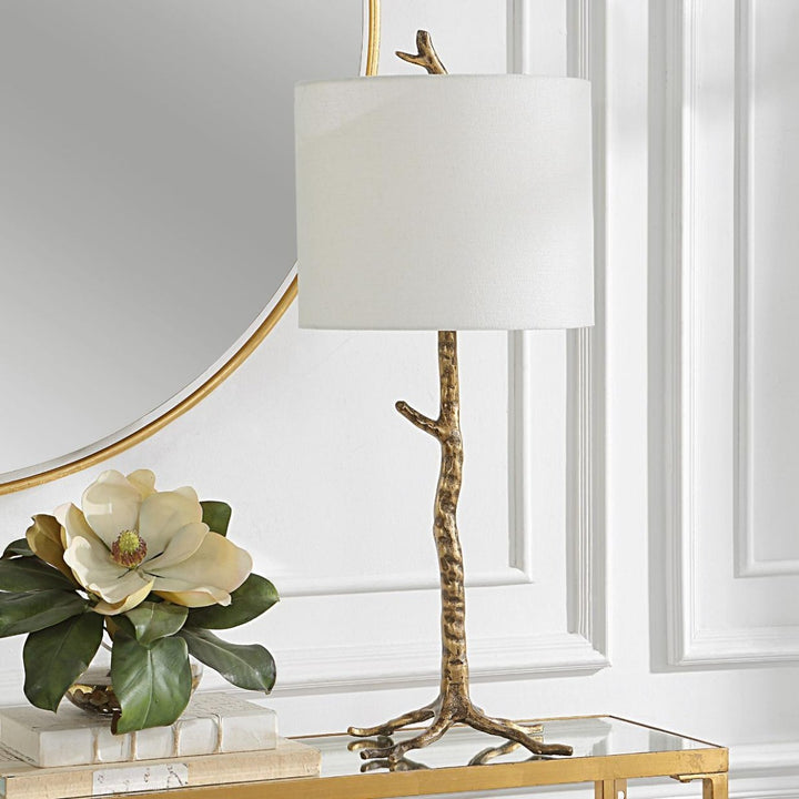 Branch Table Lamp - Brass Keiichi 2
