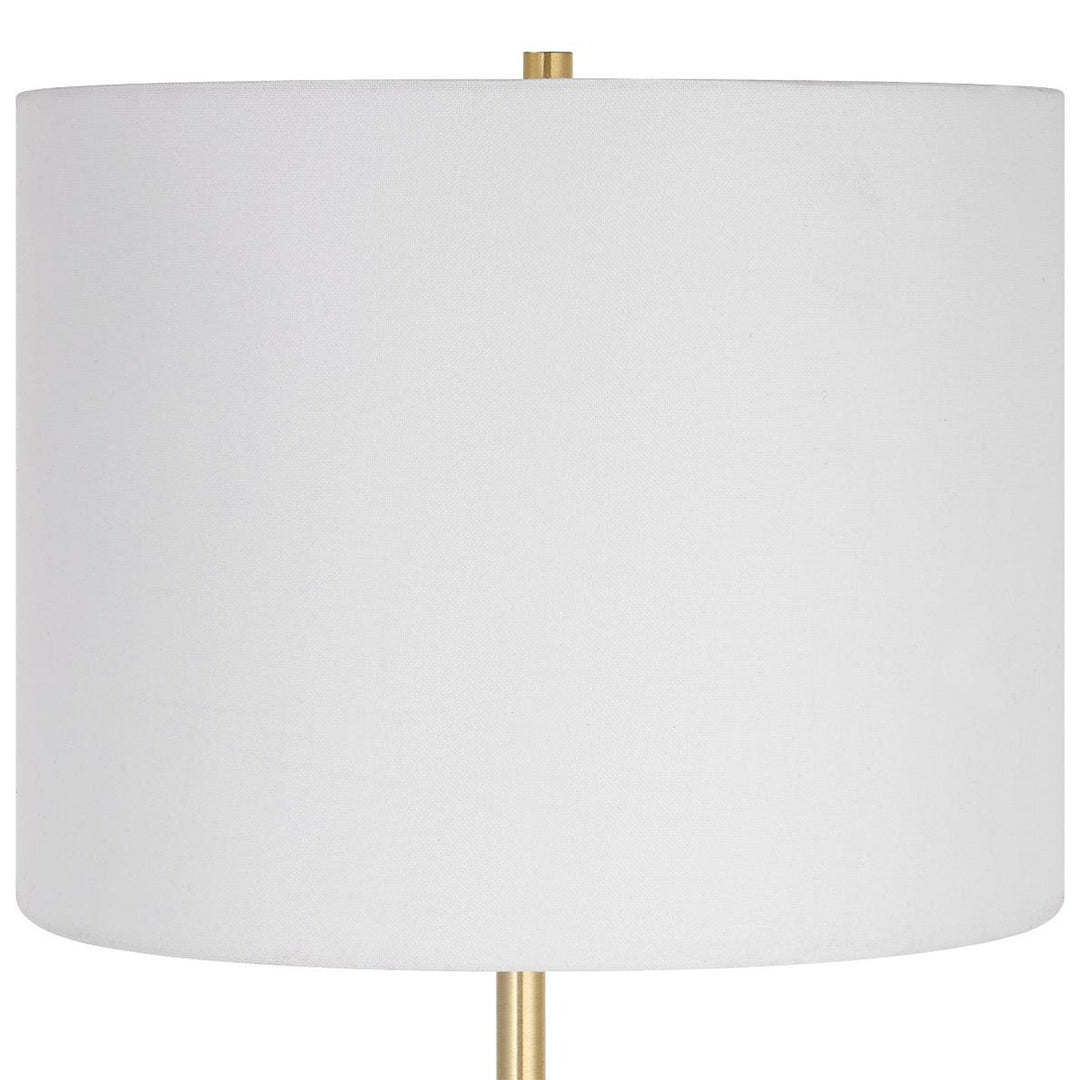 Simplistic Table Lamp - White Keiichi 4