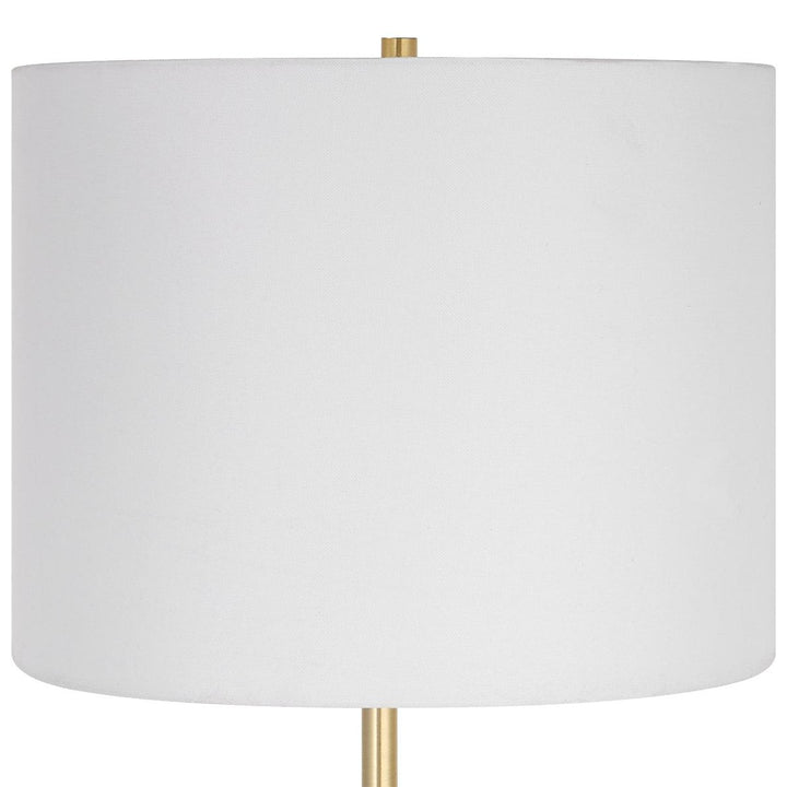 Simplistic Table Lamp - White Keiichi 4