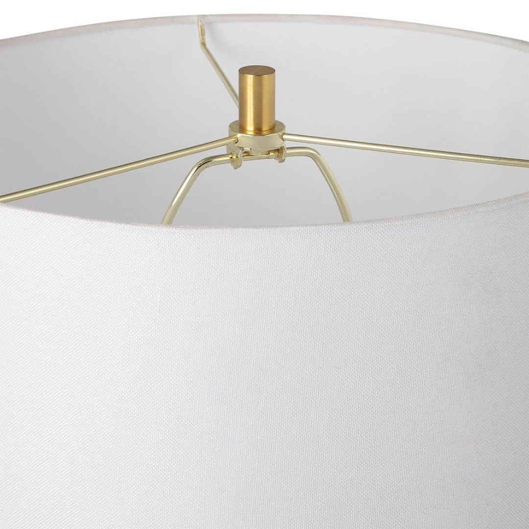 Simplistic Table Lamp - White Keiichi 5