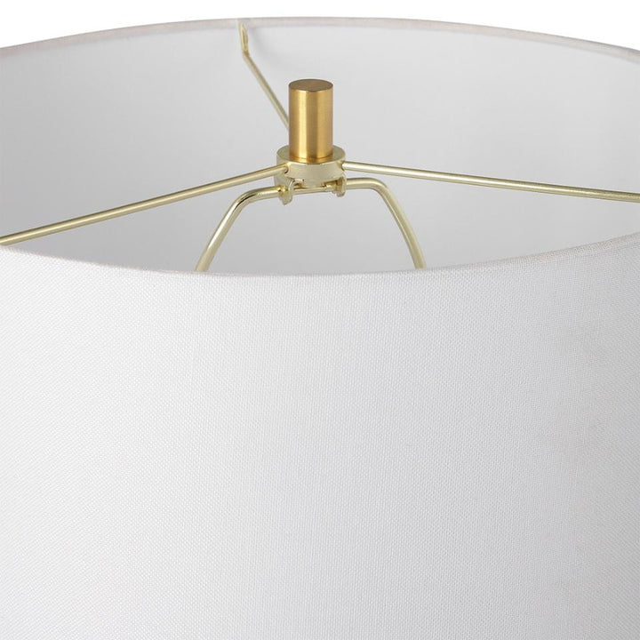 Simplistic Table Lamp - White Keiichi 5