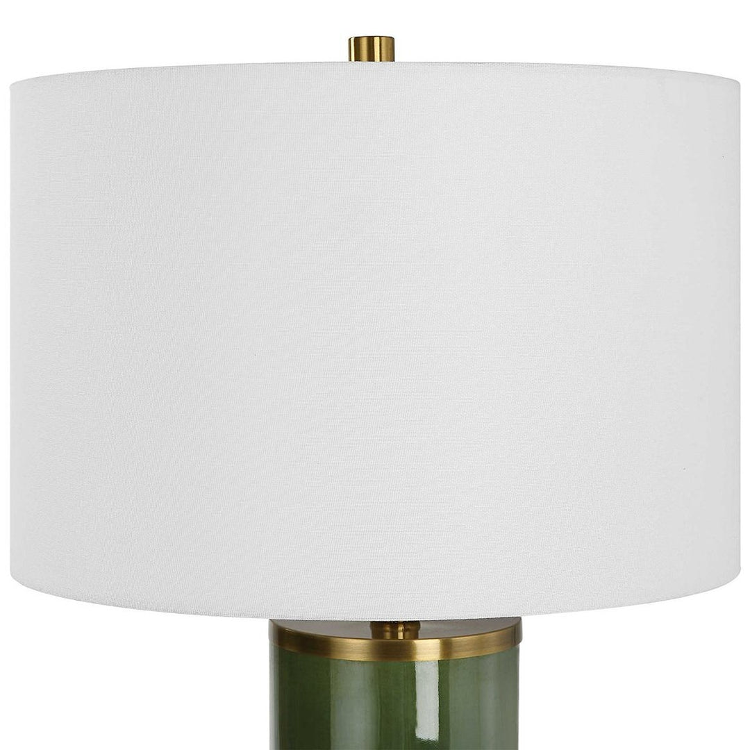 Lilian Table Lamp - Moss Green Keiichi 4