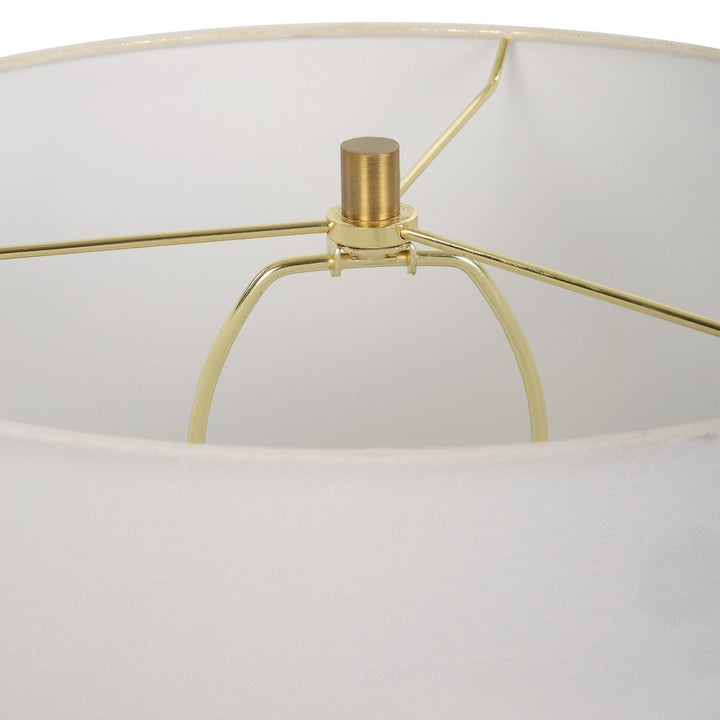 Darcy Table Lamp - Marble & Brass Keiichi 5
