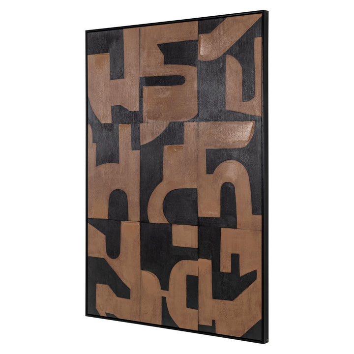 Cascade Wall Art - Brown Richmond 3