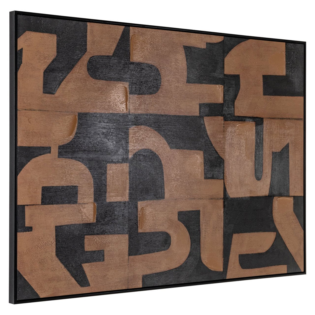 Cascade Wall Art - Brown Richmond 4
