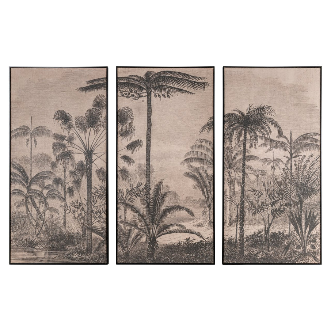 Rhapsody Set of 3 Wall Art - Brown Richmond 1