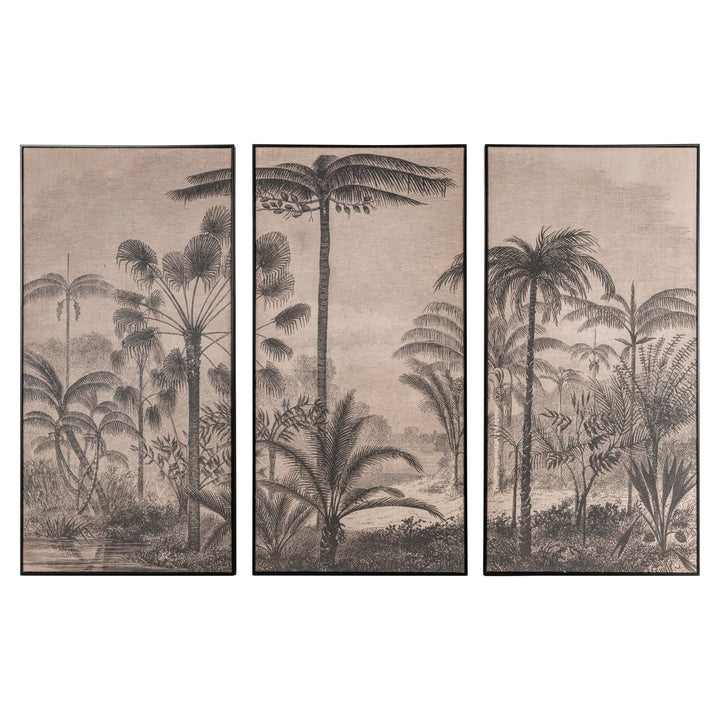 Rhapsody Set of 3 Wall Art - Brown Richmond 1