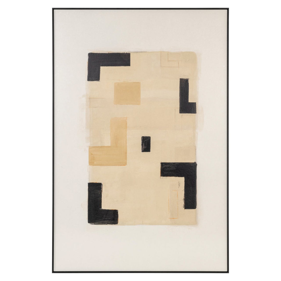 Vortex Wall Art - Beige Left Richmond 1