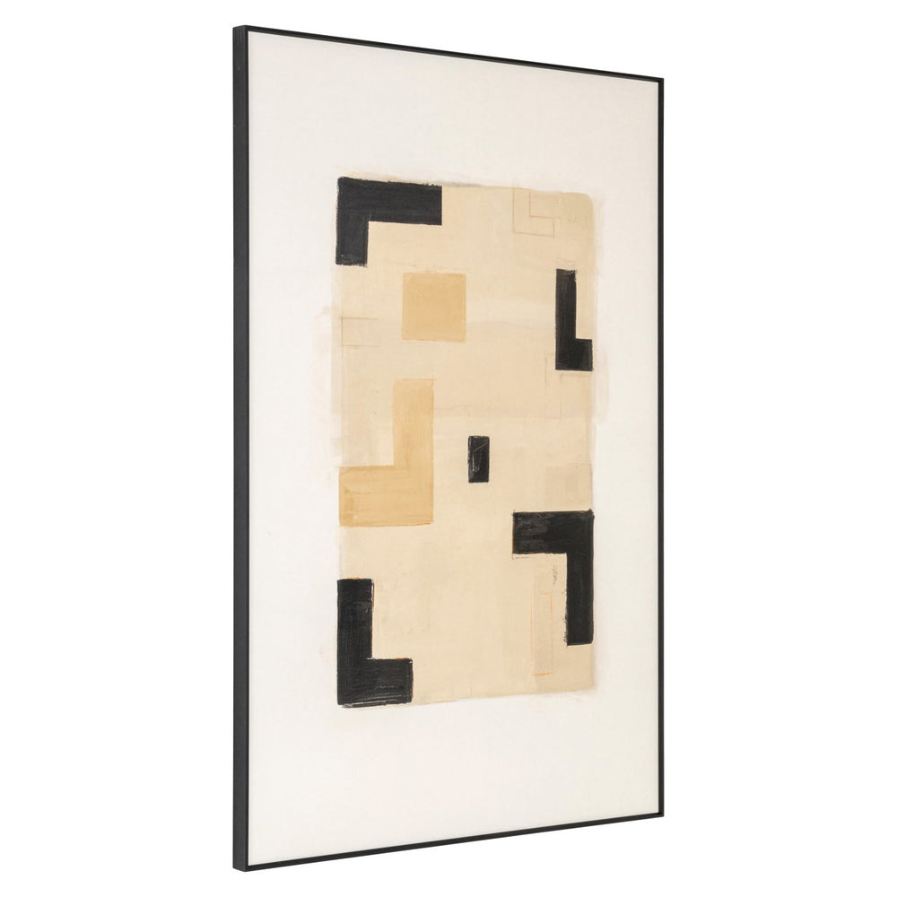 Vortex Wall Art - Beige Left Richmond 2