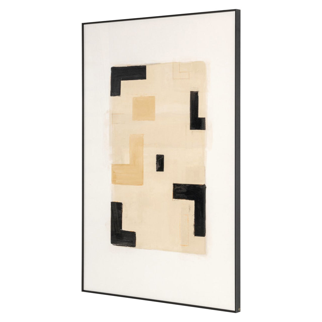Vortex Wall Art - Beige Left Richmond 3