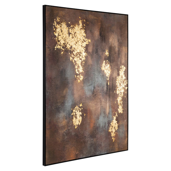 Golden Gleam Wall Art - Gold Richmond 2