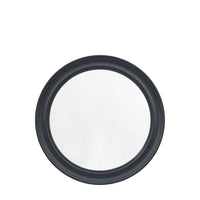 Gallery Interiors Sherwood Round Mirror in Lead