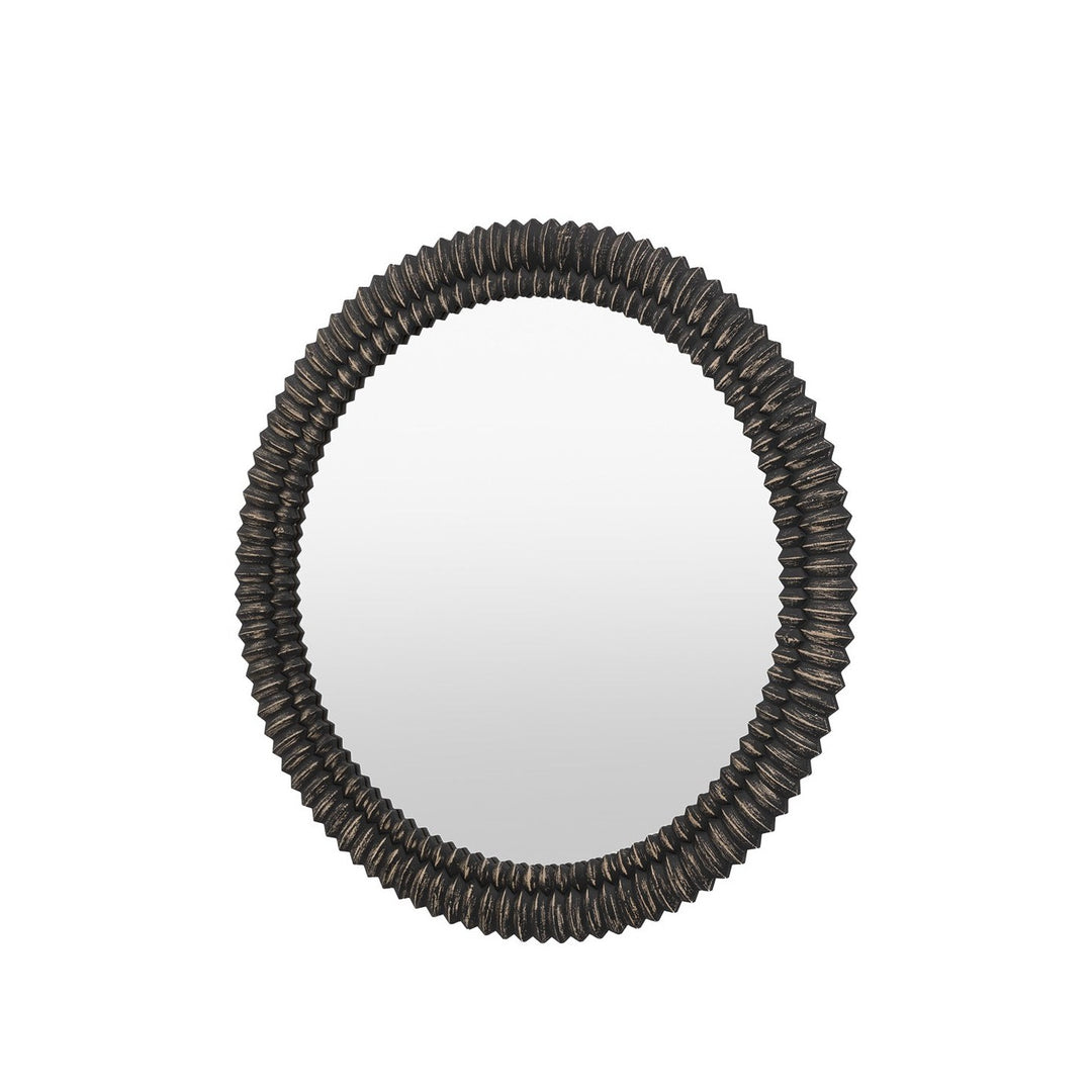 Omico Round Mirror 90cm - Black Wash GalleryDirect 5