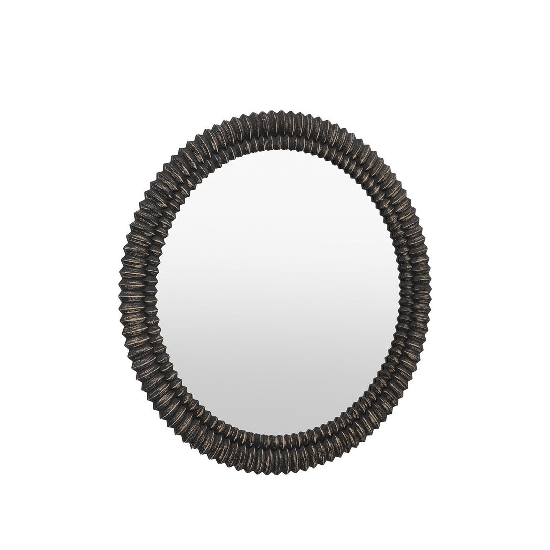 Omico Round Mirror 90cm - Black Wash GalleryDirect 6