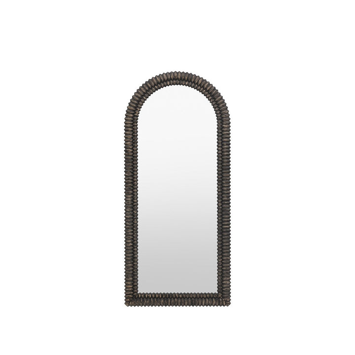 Omico Arch Leaner Mirror 77 x 170cm - Black Wash GalleryDirect 1