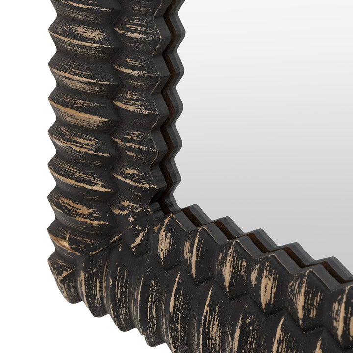 Omico Arch Leaner Mirror 77 x 170cm - Black Wash GalleryDirect 8